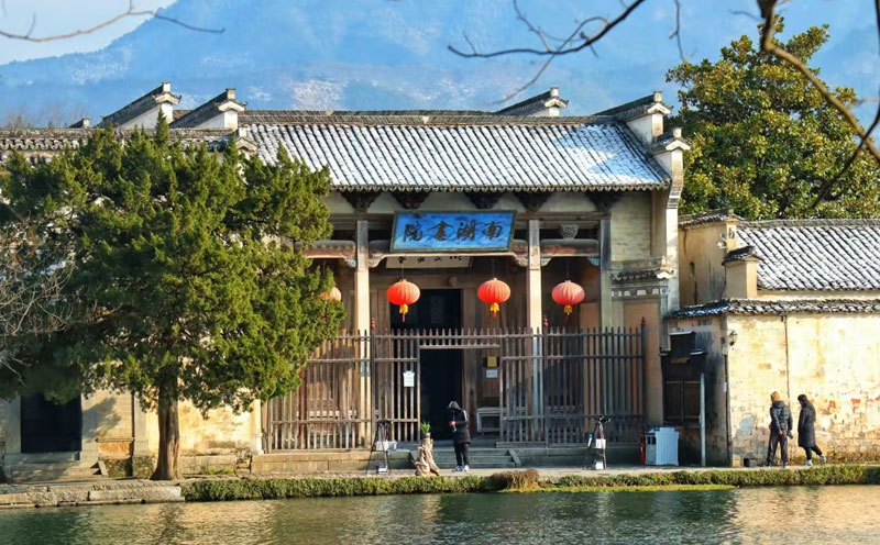 宏村风景区 图示