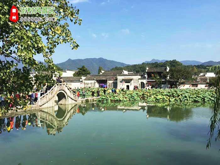 绍兴到黄山旅游团三日游景点：宏村景区