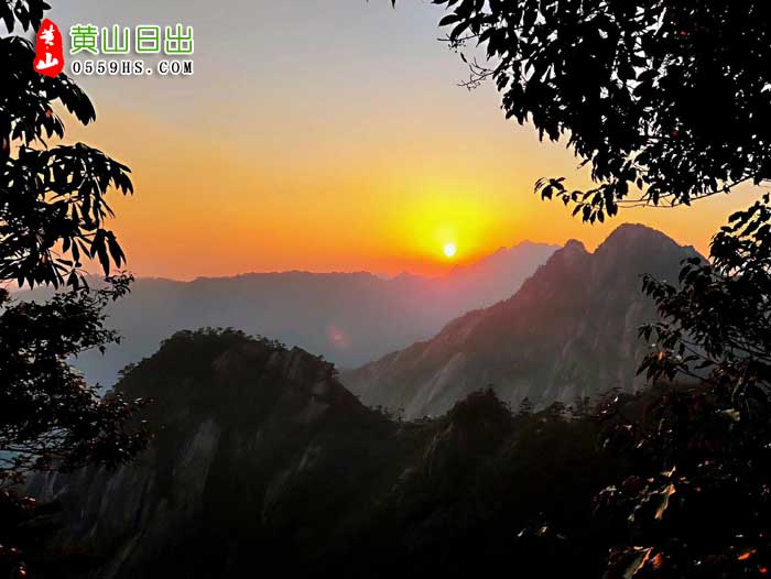 黄山旅游团景点：黄山日出