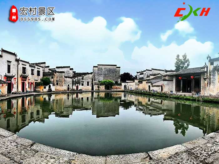 宏村、翡翠谷一日游景点：宏村图一