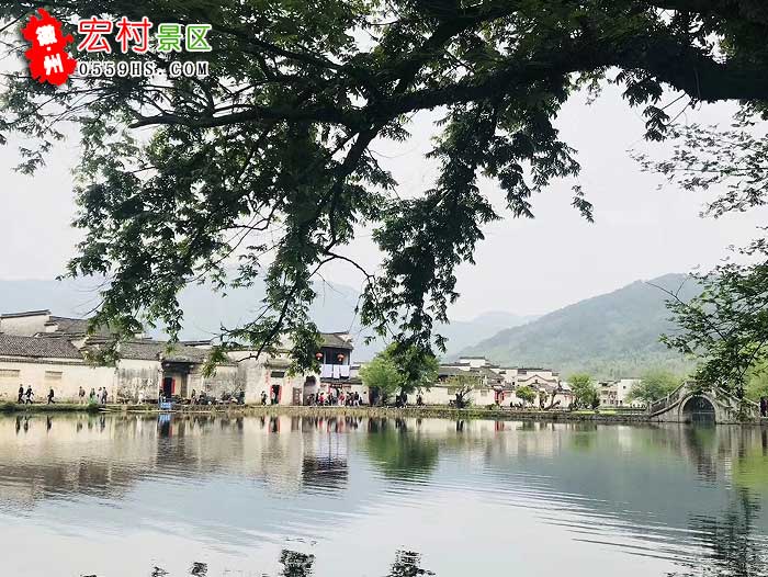 黄山西递宏村千岛湖三日游景点：宏村景区