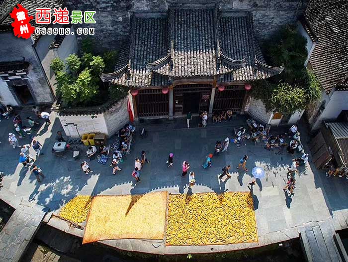 黄山西递宏村千岛湖三日游景点：西递景区