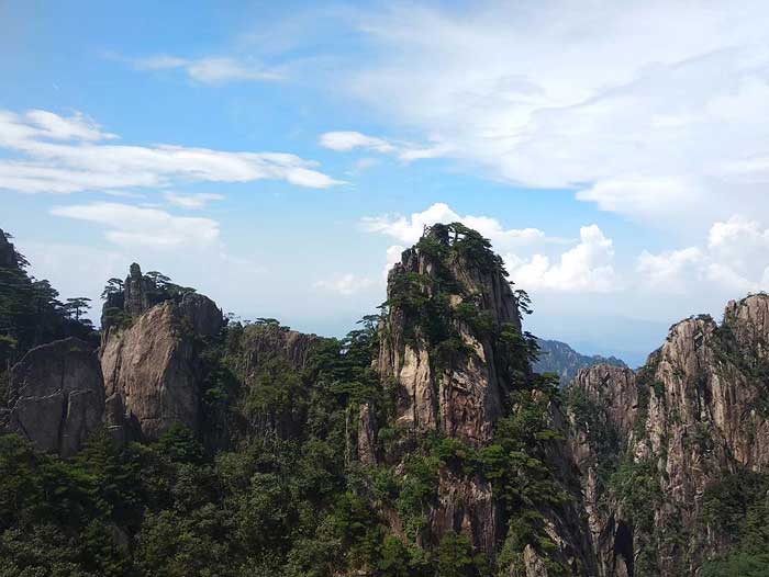 黄山四日游当跟团景点：黄山风景区