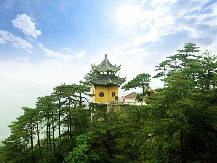 黄山四日游路线景点：九华山风景区