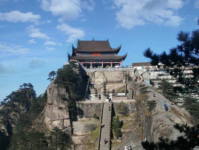 黄山五日游旅游团景点：九华山风景区