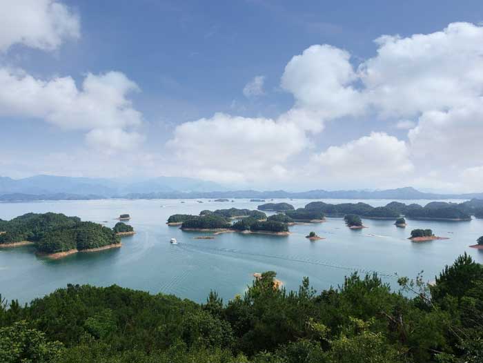 黄山五日游旅游团景点：千岛湖风景区