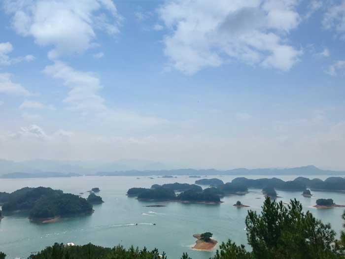 黄山五日游旅游景点：千岛湖风景区
